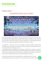 Traitement maux occultes roqyaonline.PDF